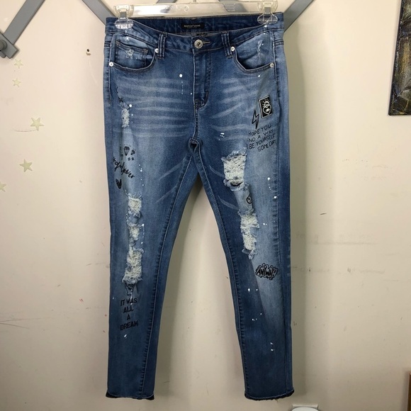 RED fox Distressed denim - Picture 6 of 14